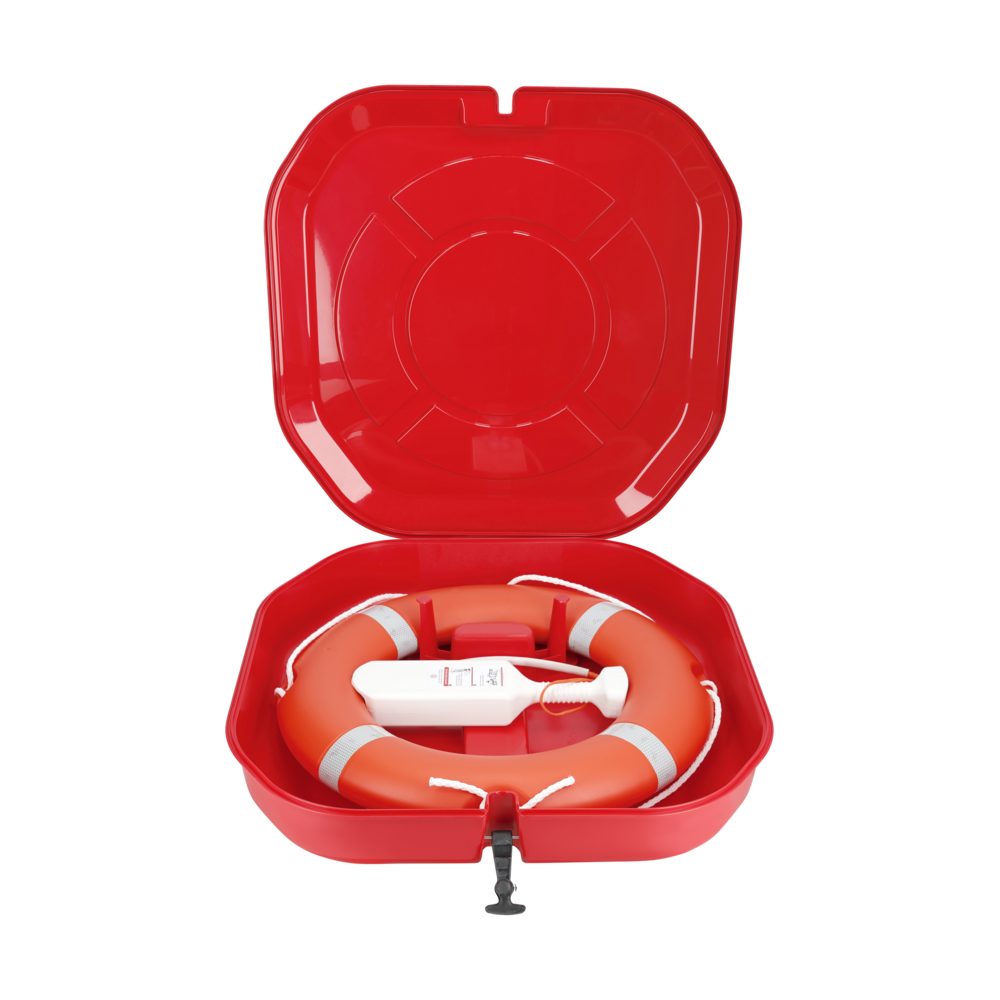 REDDINGSBOEIKAST UNIVERSEEL GFE RED STAR (RODE DEKSEL) MET STICKERS