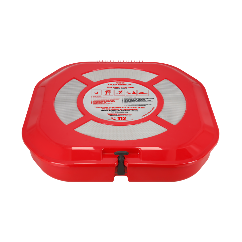 REDDINGSBOEIKAST UNIVERSEEL GFE RED STAR (RODE DEKSEL) MET STICKERS