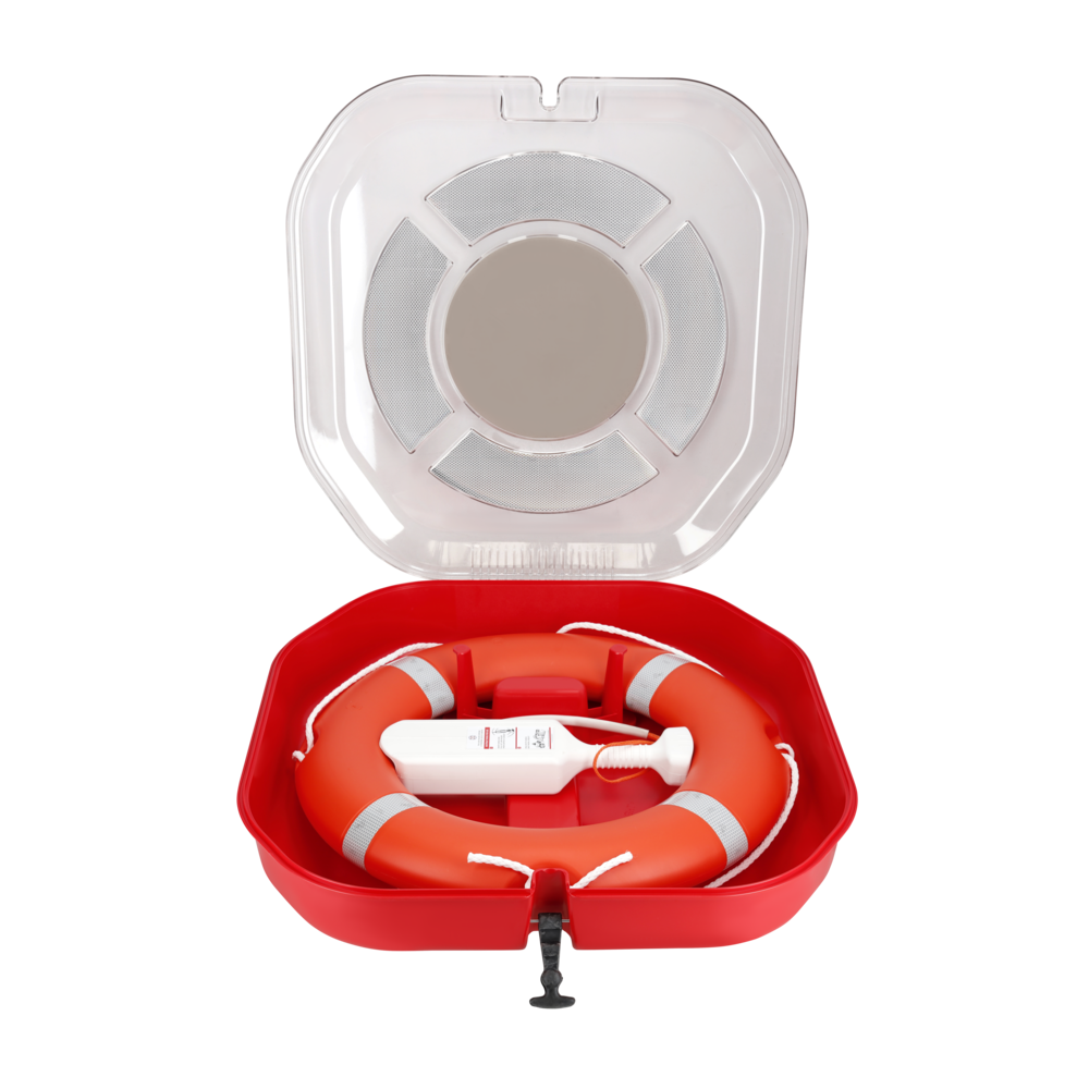 REDDINGSBOEIKAST UNIVERSEEL GFE DIAMOND (TRANSPARANT DEKSEL) MET STICKERS