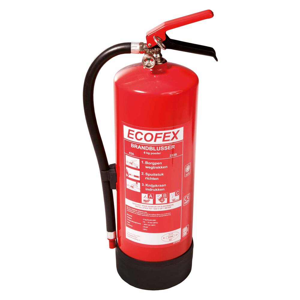 FIRE EXTINGUISHER POWDER SI    6KG