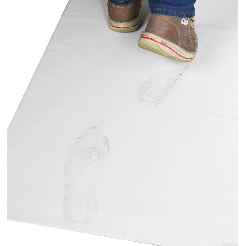 STICKY FLOOR MAT WHITE (66 X 115CM) 30 LAYERS PER MET (10 MATS/CARTON)