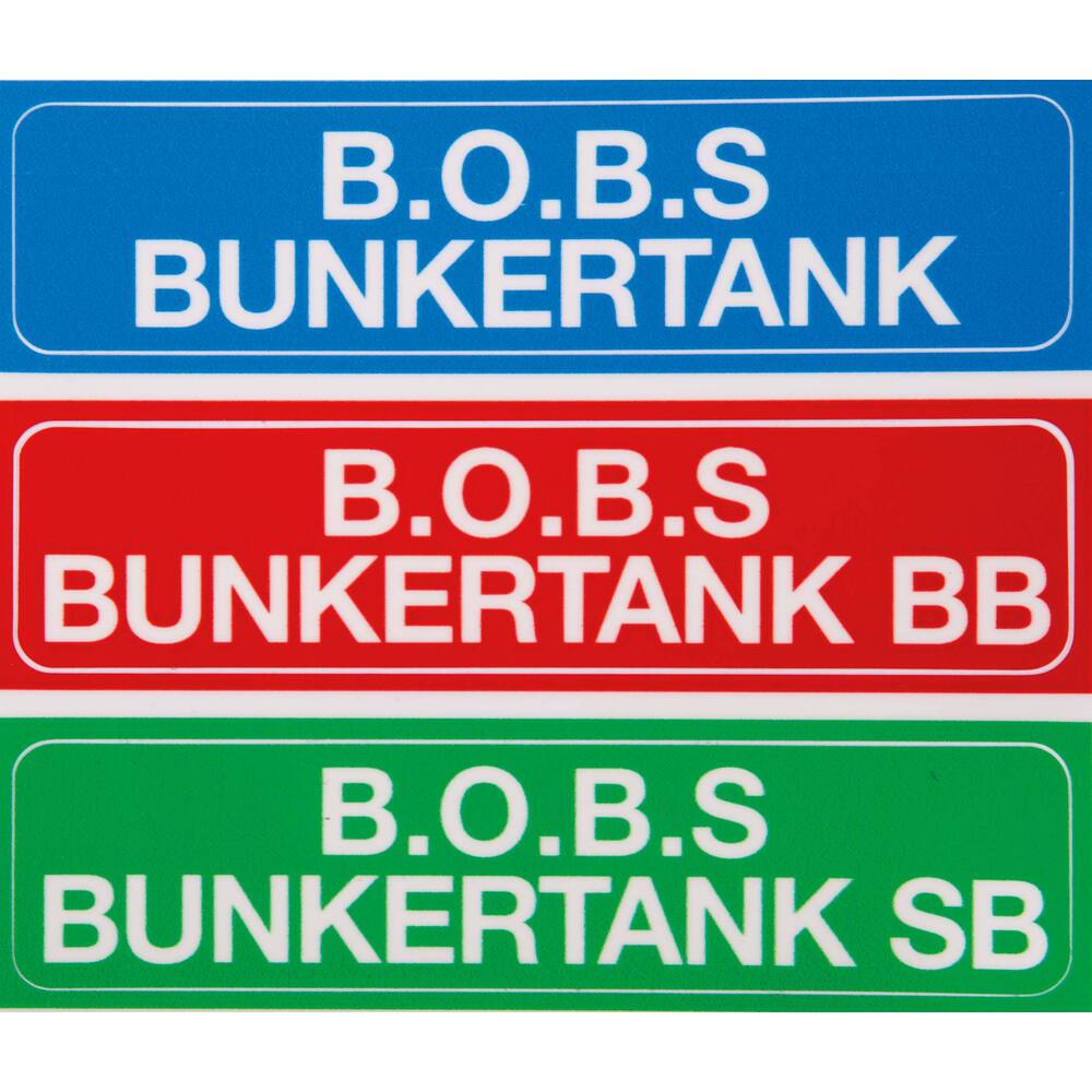 AUTOCOLLANT BOBS BUNKERTANK+SB+BB (NÉERLANDAIS) 65 X 18 MM (3x)