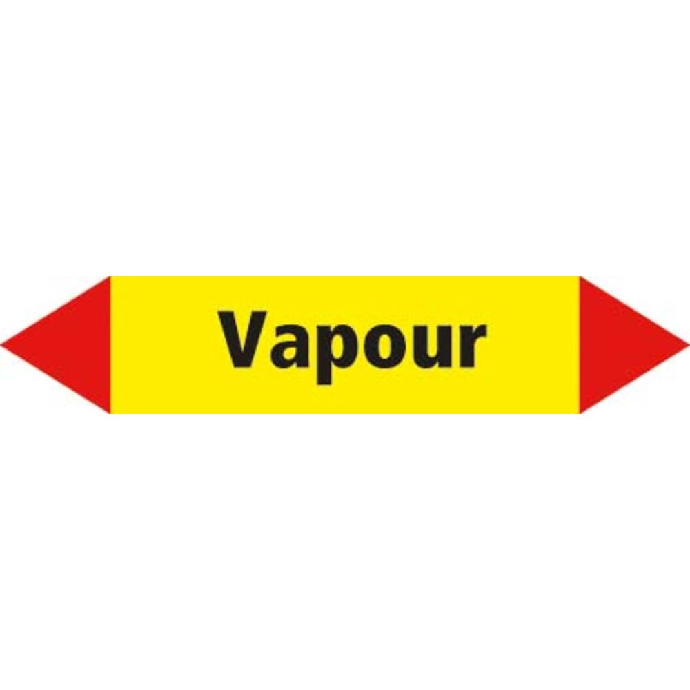 STICKER VAPOUR (DUITS) 15 X 3 CM