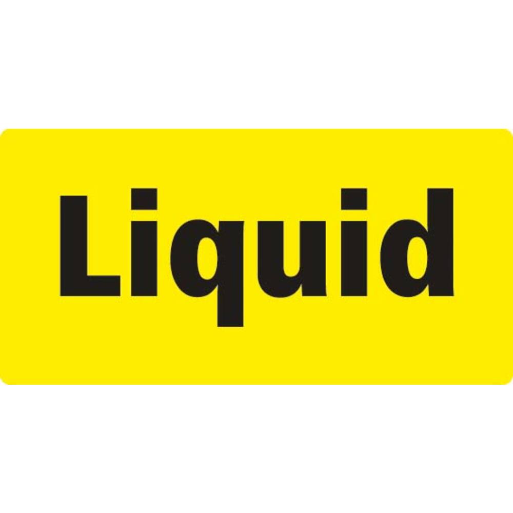 AUFKLEBER LIQUID 20 X 10 CM