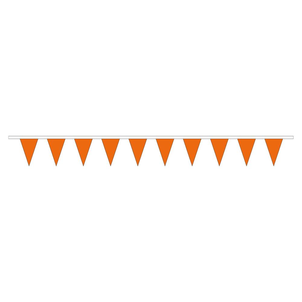 FLAGGENLEINE ORANJE 20X30CM 12M