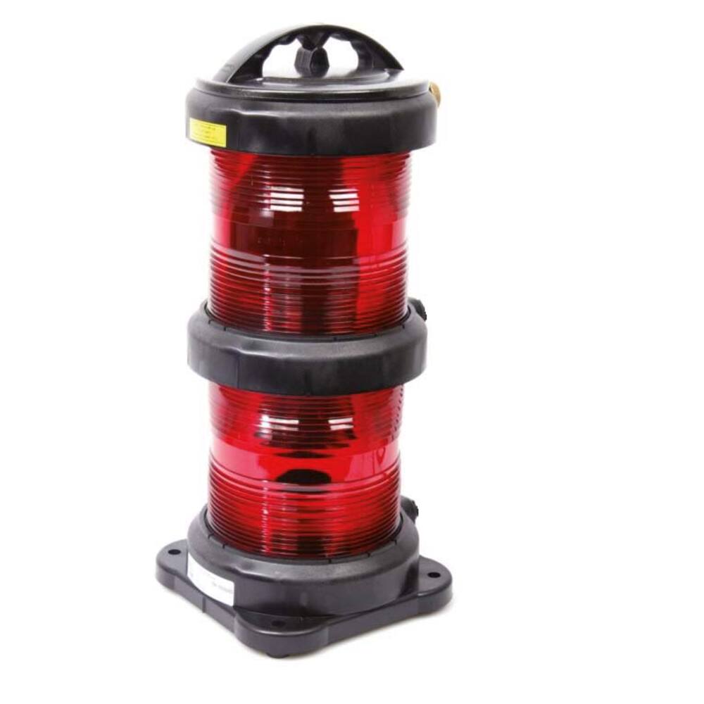 DHR70N RUNDSCHEINENDE LATERNE ROT DUPLEX