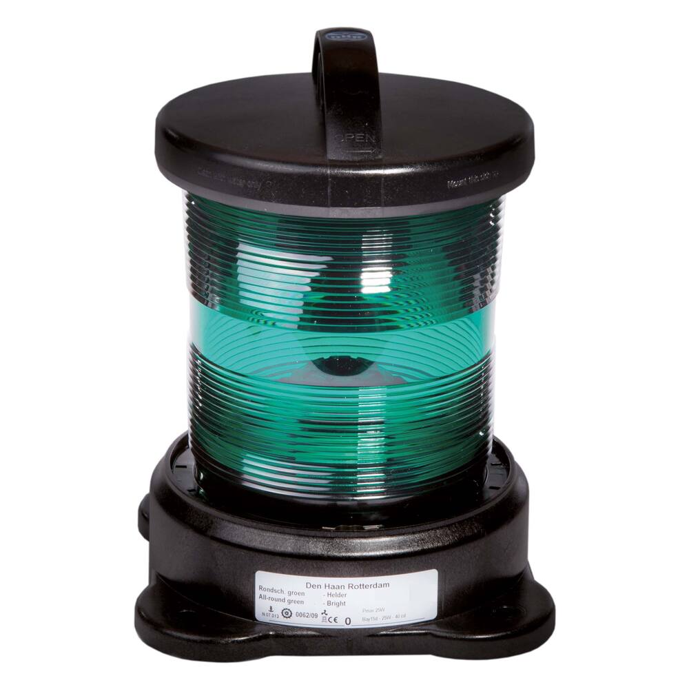 DHR70N LANTERNE ECLAIRAGE ROND VERT SIMPLE