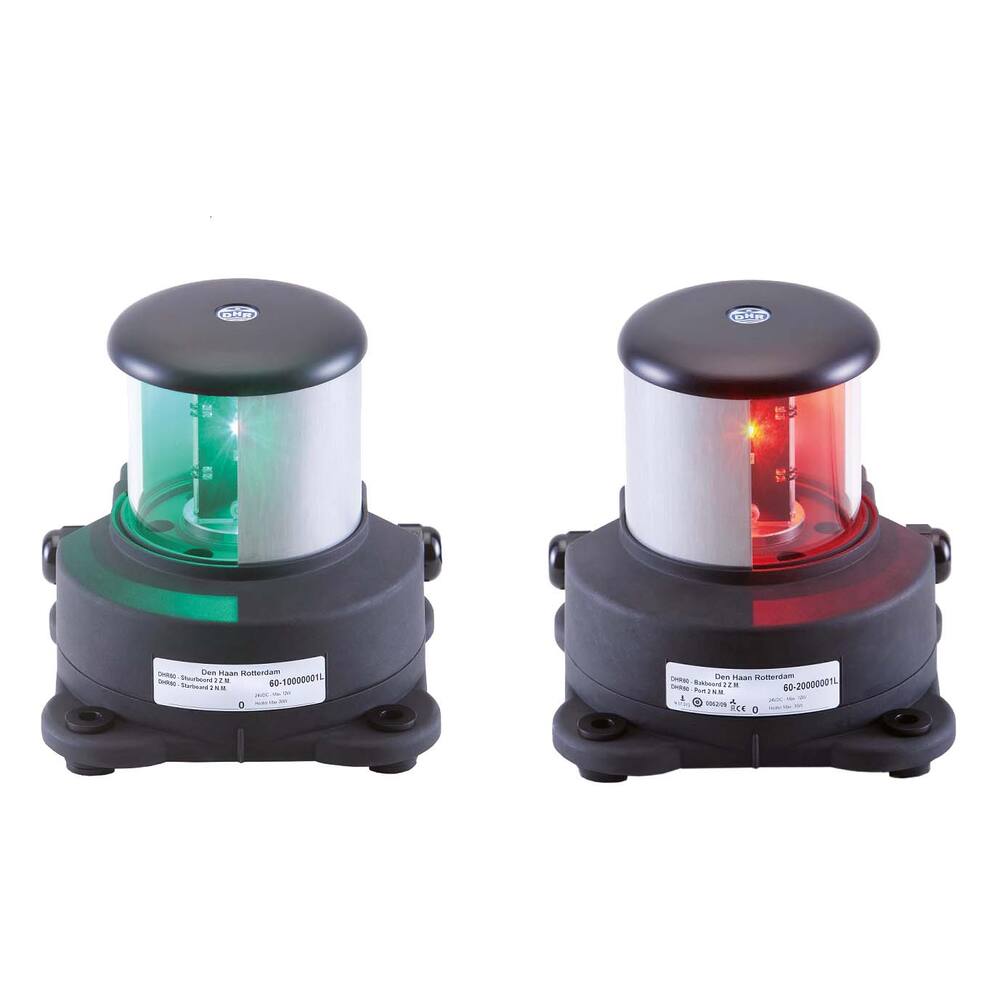 DHR60 LANTERNE LED DE BÂBORD  ROUGE