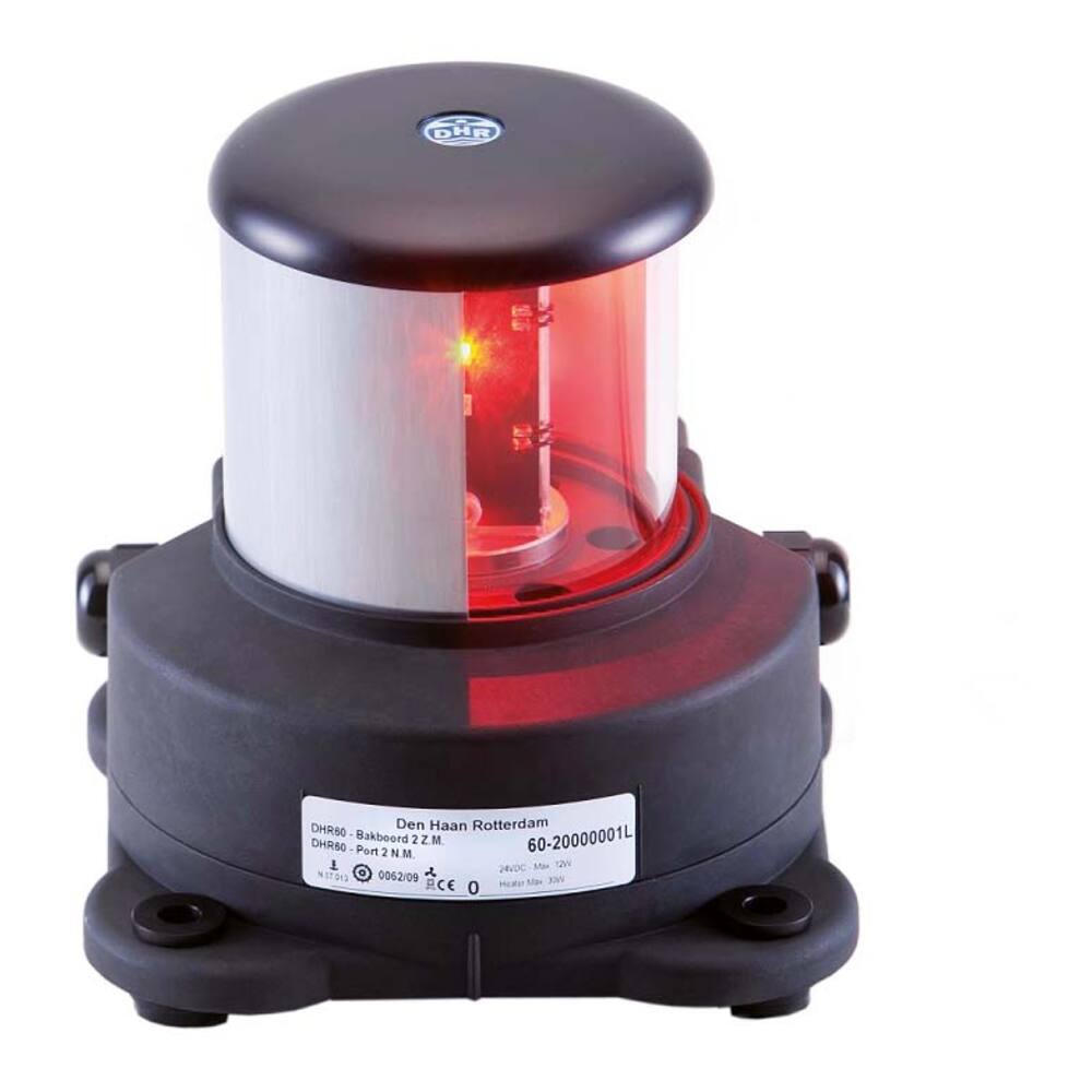 DHR60 LANTERNE LED DE BÂBORD  ROUGE