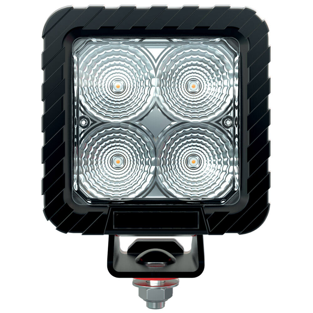 FLOODLIGHT LED MANTAGUA KERZO ZWART - 4100LM 9-30V (IP68) (BEAM ANGLE 60 DEGREES)