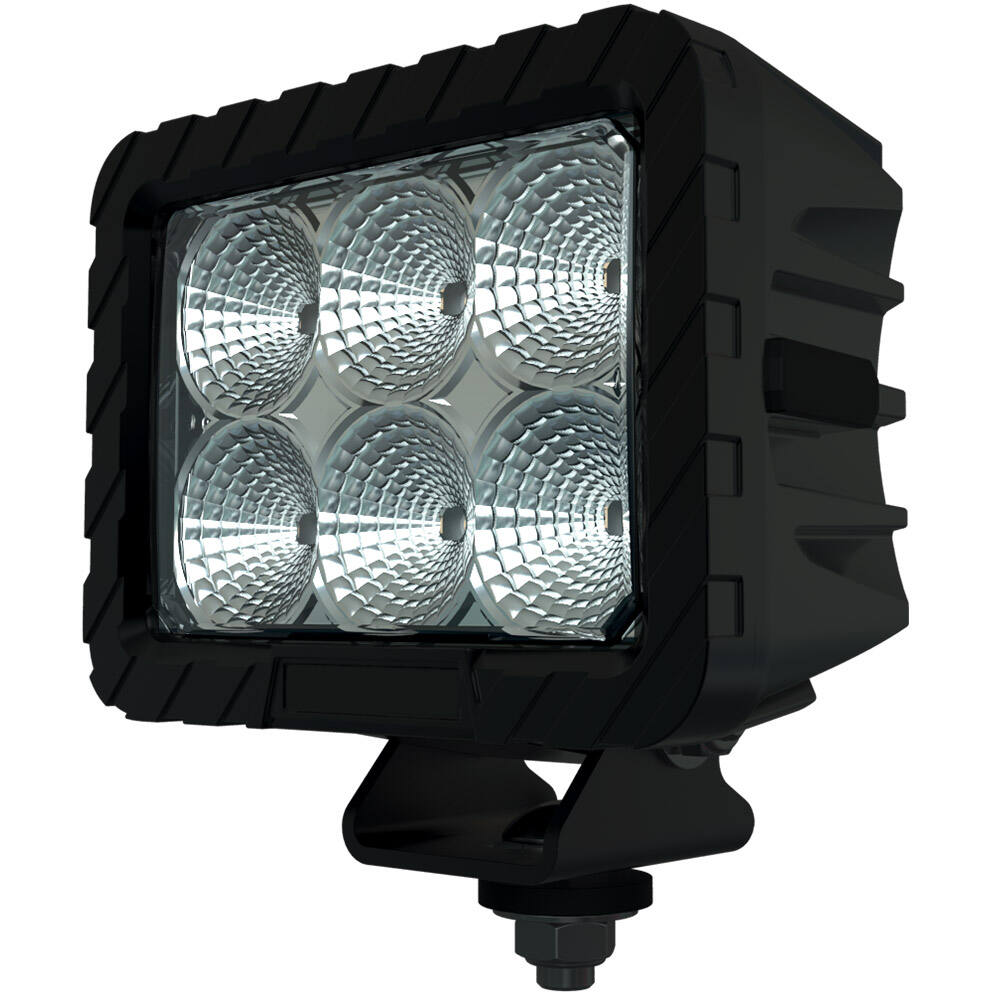 FLOODLIGHT LED MANTAGUA KERZO ZWART - 5200LM 9-30V (IP68) (BEAM ANGLE 60 DEGREES)