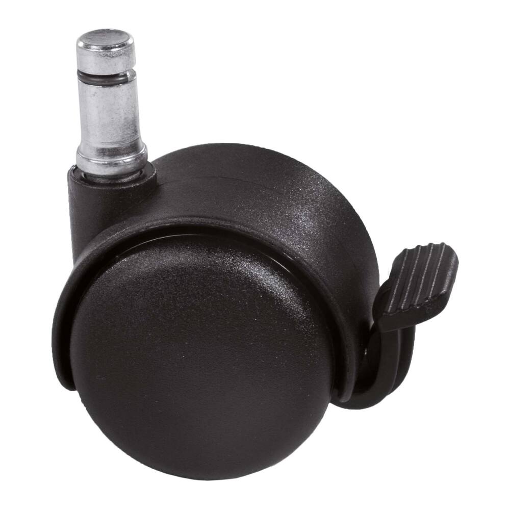 ROLLE STEUERSTUHL MIT BREMSE  STIFT 11MM