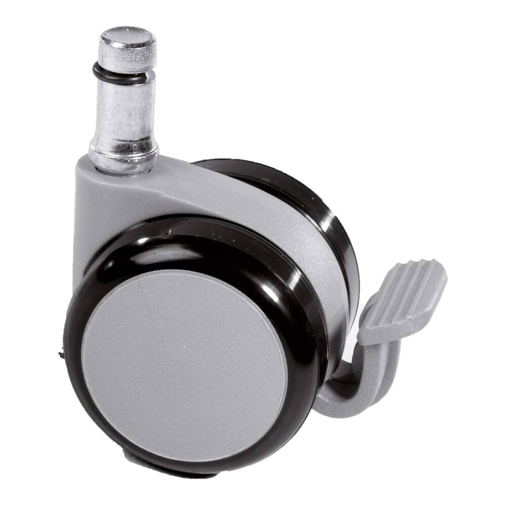 ROUE SIÈGE DE PILOTAGE AVEC FREIN, SOUPLE, TIGE 11MM