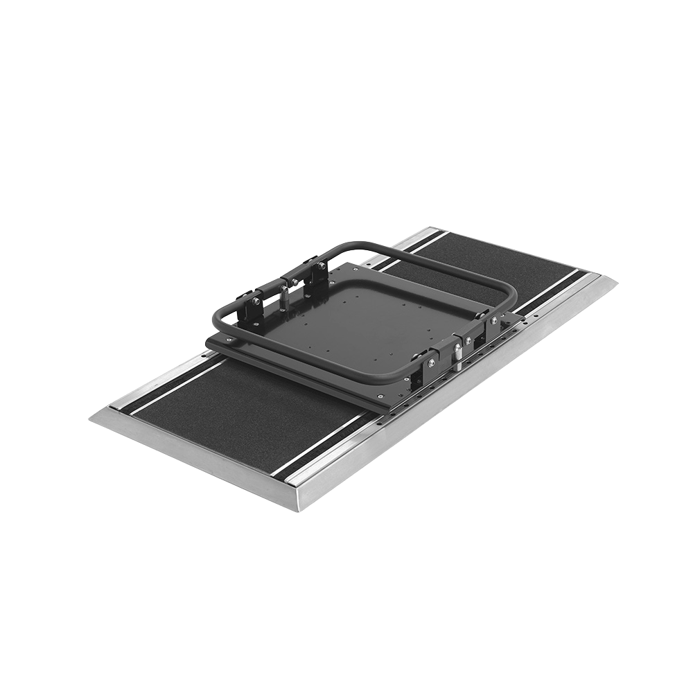 ZWAARDVIS TWINTRACK RAIL 1170-F DOUBLE COMMANDE DE PIED L=1170MM