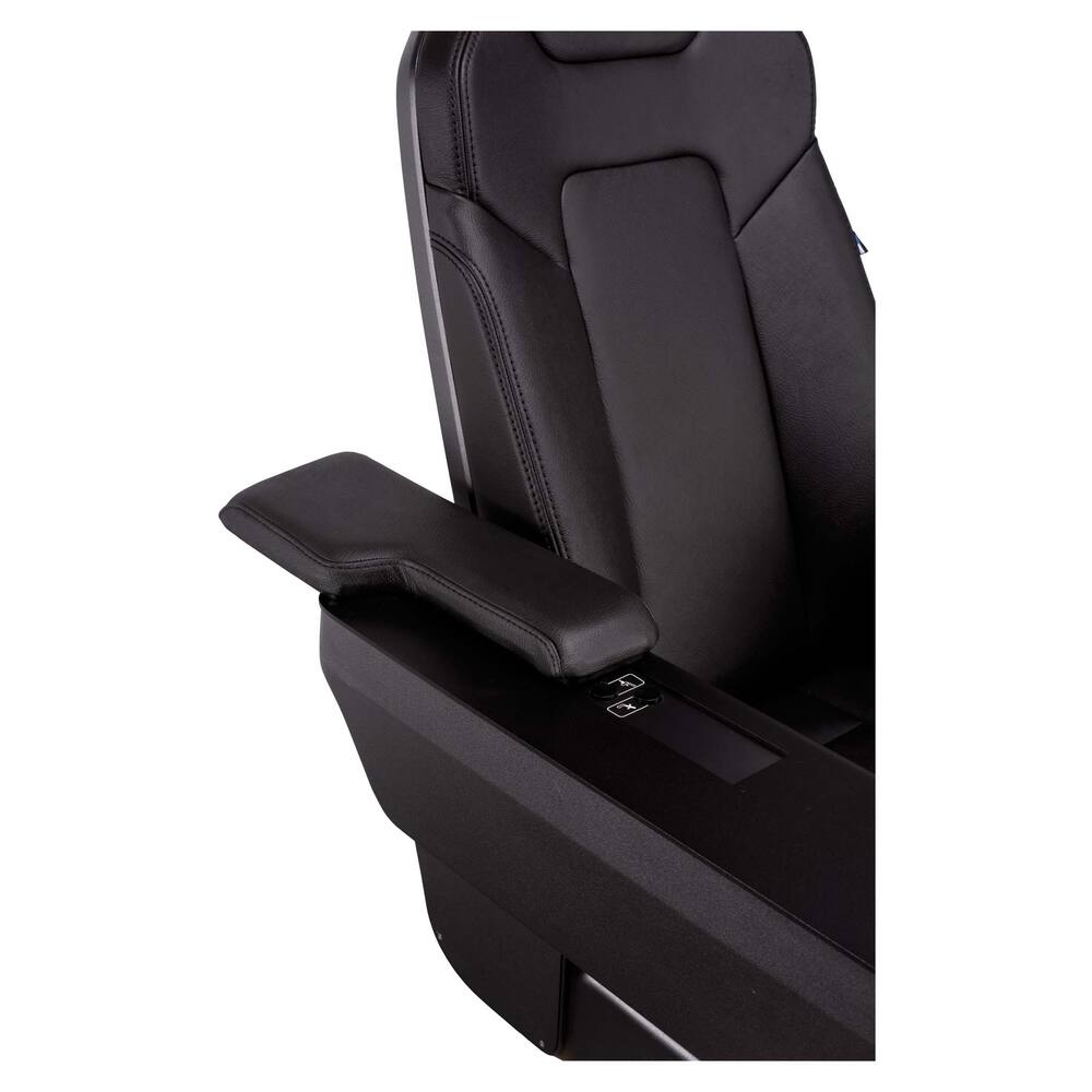 NORSAP 1600 COMFORT M OVAAL MET FLENSVOET 63/80 ZWART
