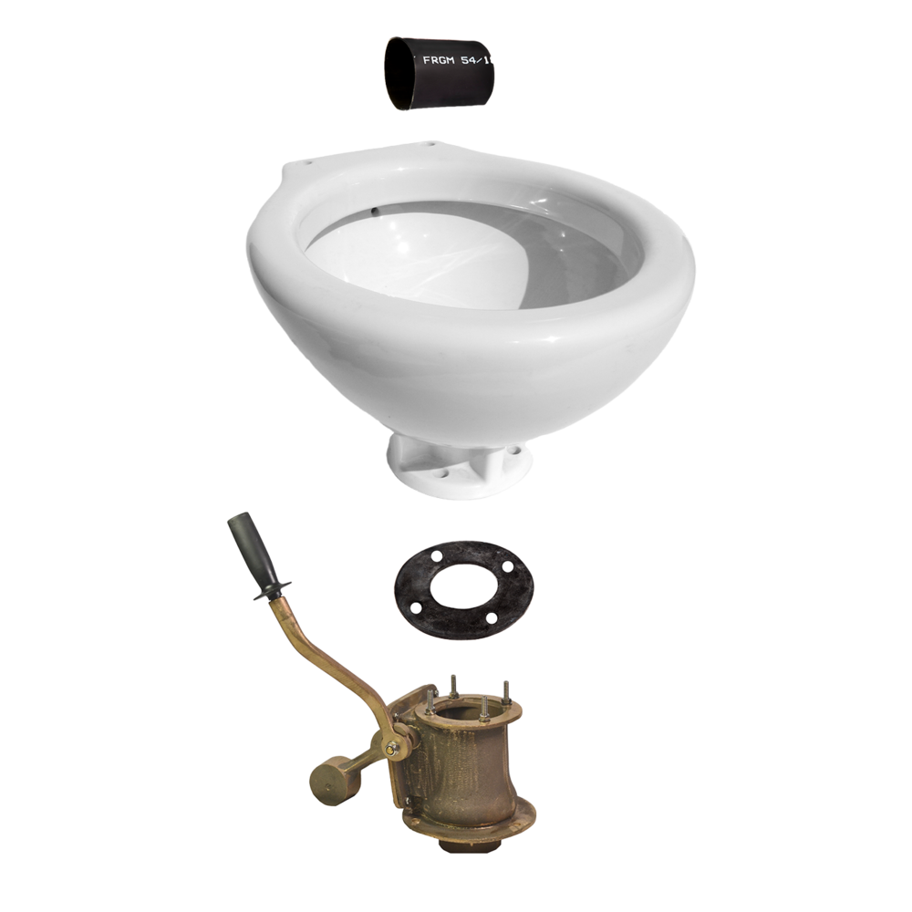 IJSSELTOILET ZONDER ZITTING/DEKSEL