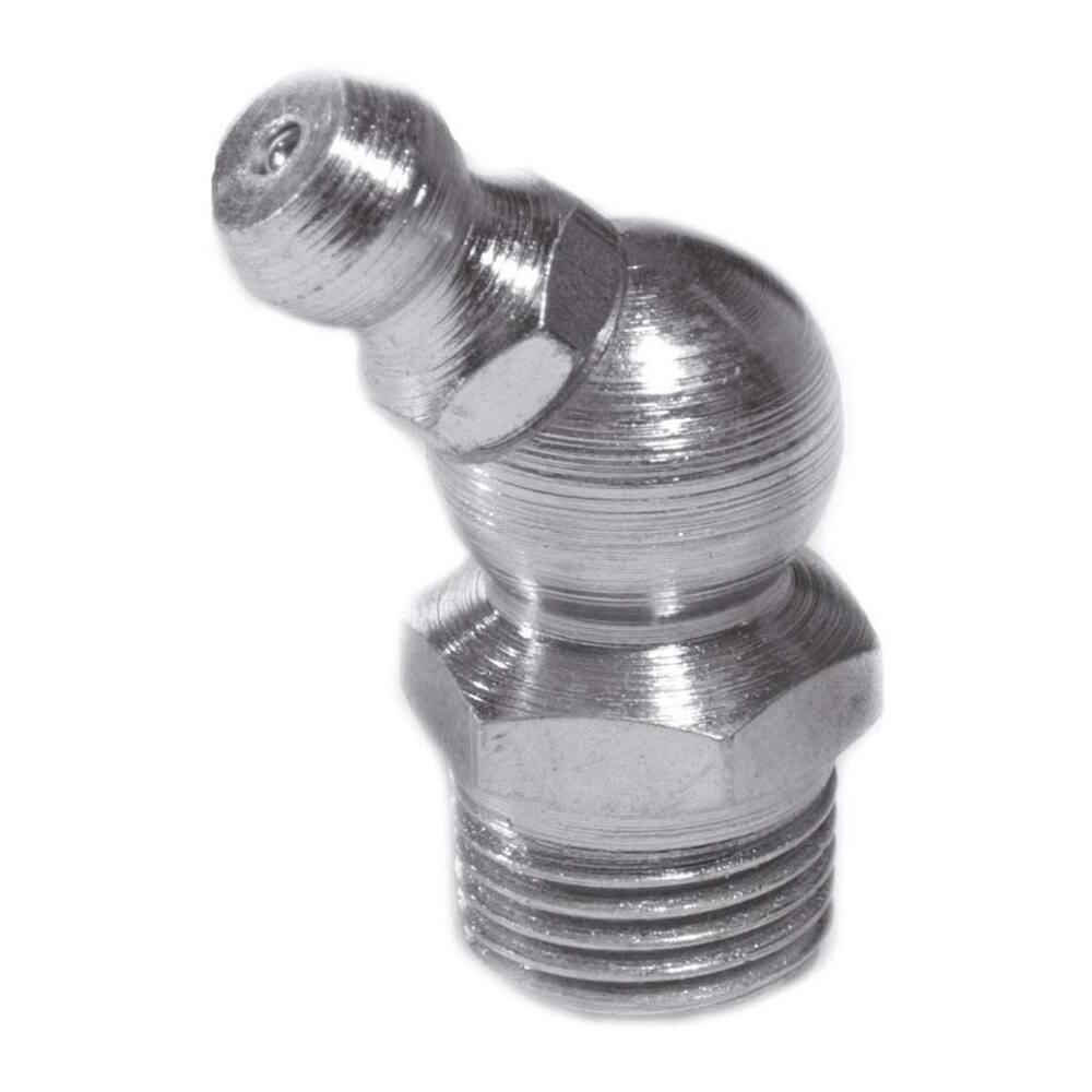 DOUILLE DE GRAISSAGE HYDRAULIQUE 1/4"BU OBLIQUE