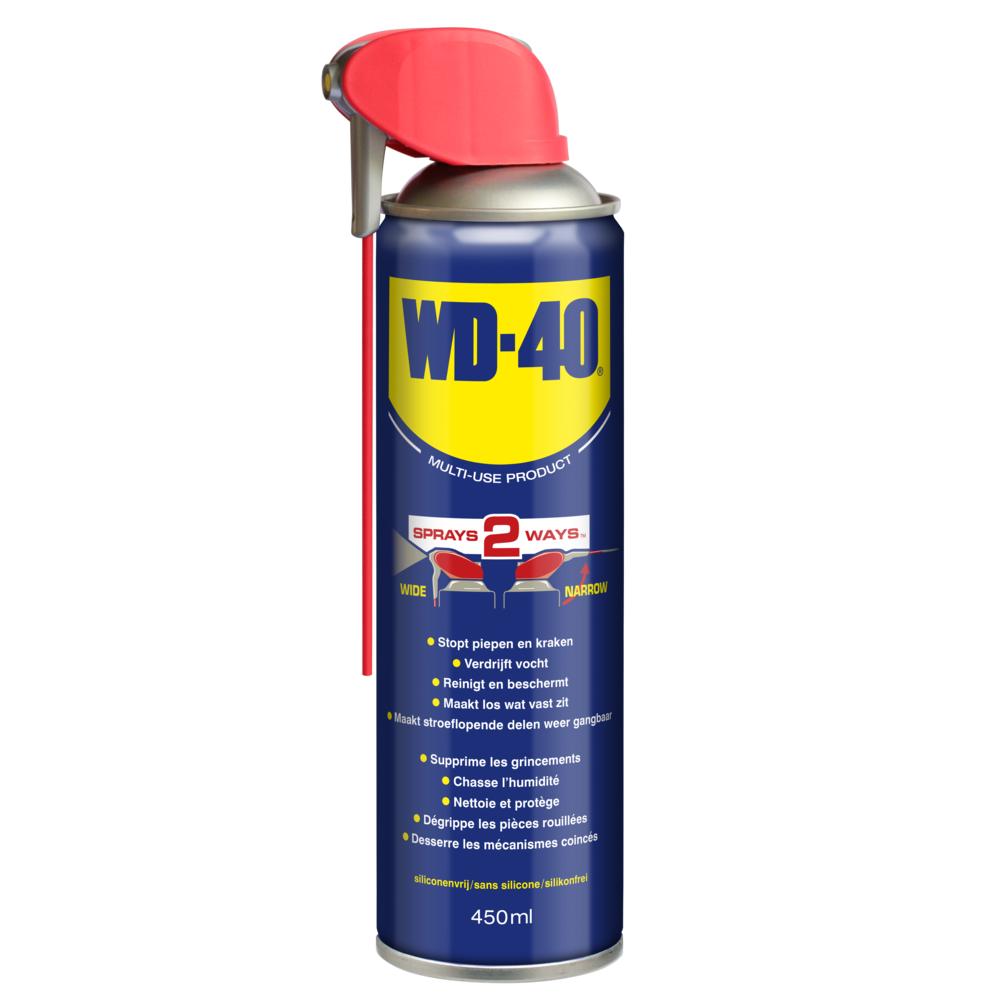 WD-40 MULTI-USE PRODUCT SPRAY SMART STRAW 450ML (6 STUK/DOOS)