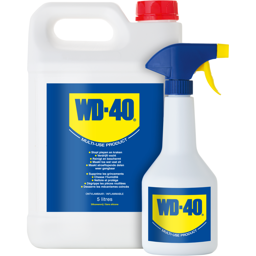 WD-40 MULTI-USE PRODUCT JERRYCAN 5L INCLUDING TRIGGER