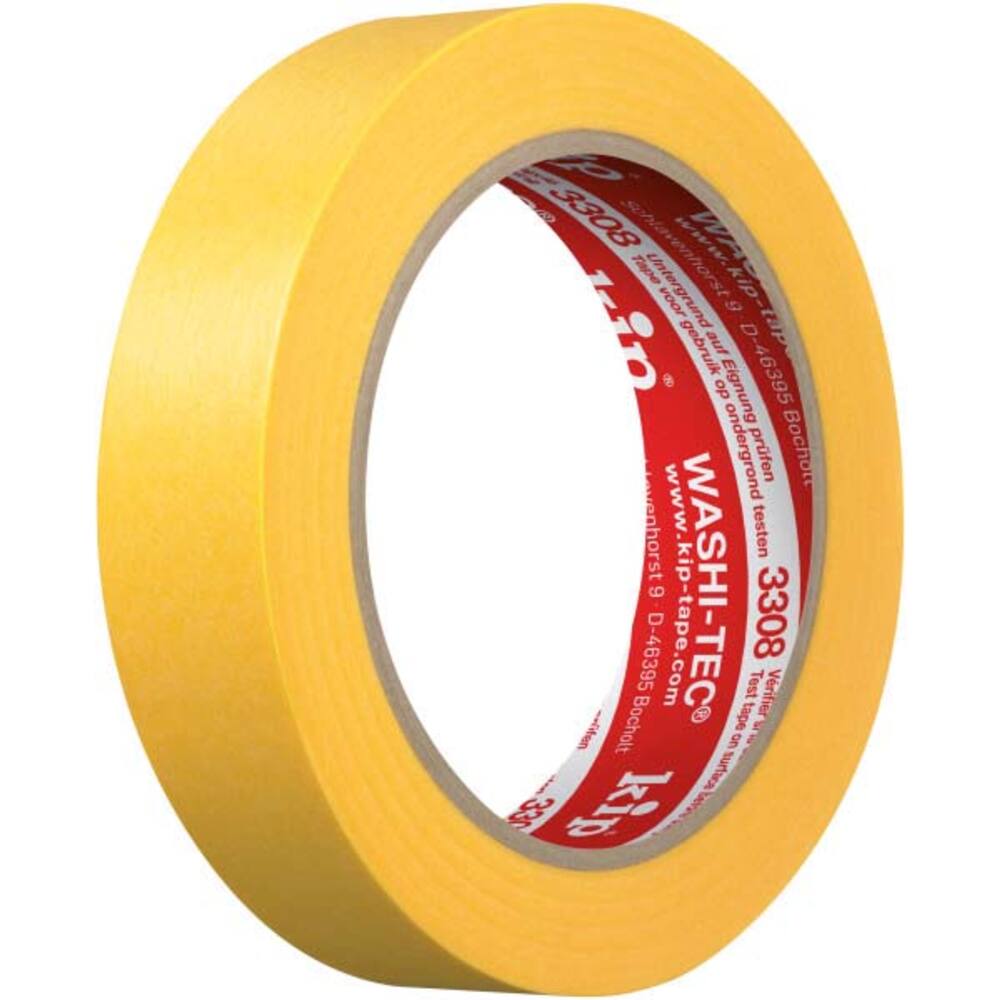 MALERBAND KIP 50M GELB 24 MM (36 ROLLE/KARTON)