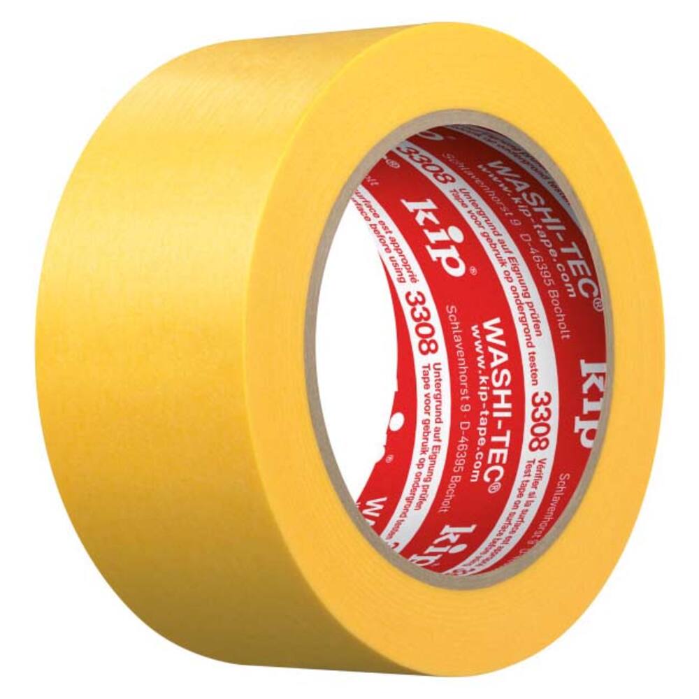 MALERBAND KIP 50M GELB 48 MM (20 ROLLE/KARTON)