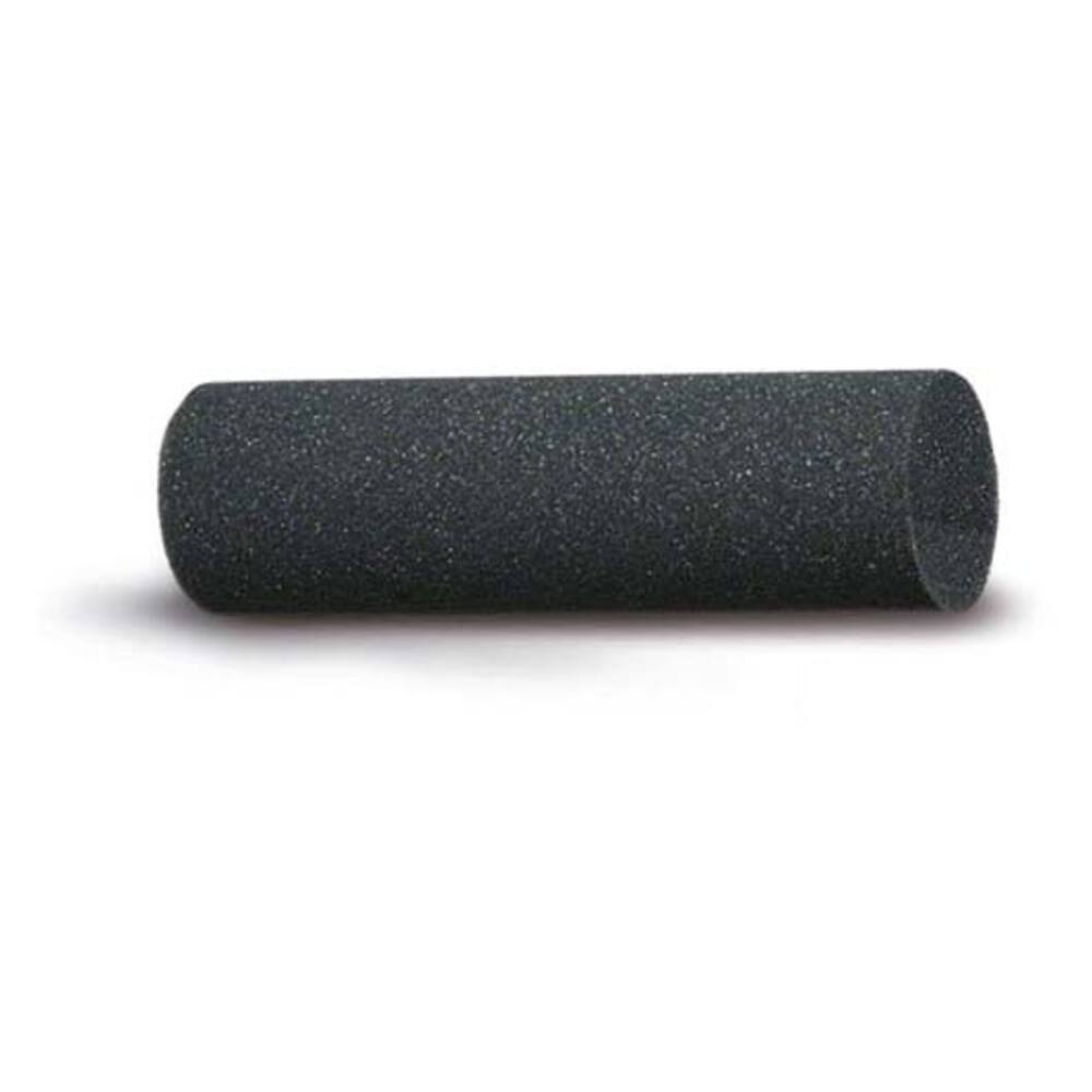LACKROLLE SCHAUMSTOFF KONKAV GOUDHAANTJE SCHWARZ 12 CM (10 STÜCK/KARTON)