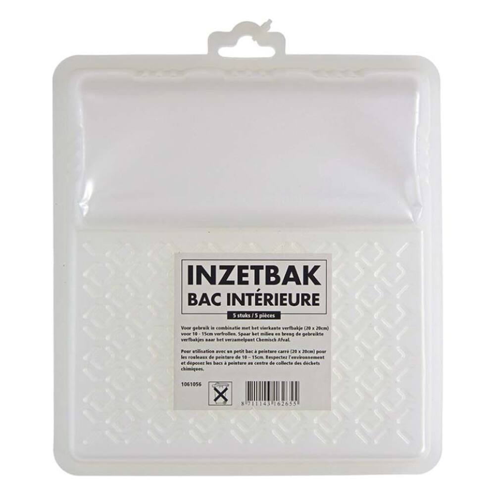 INSERT FOR PAINT TRAY 20X20 CM (5 PIECE/BOX)