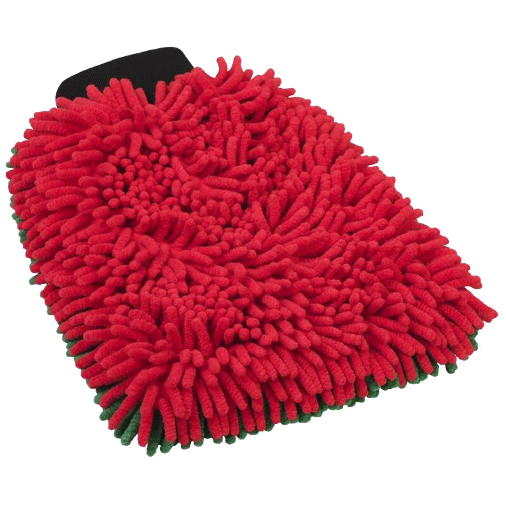 VIKAN TRANSPORT MICROVEZEL WASHAND ROOD/GROEN 23X30CM