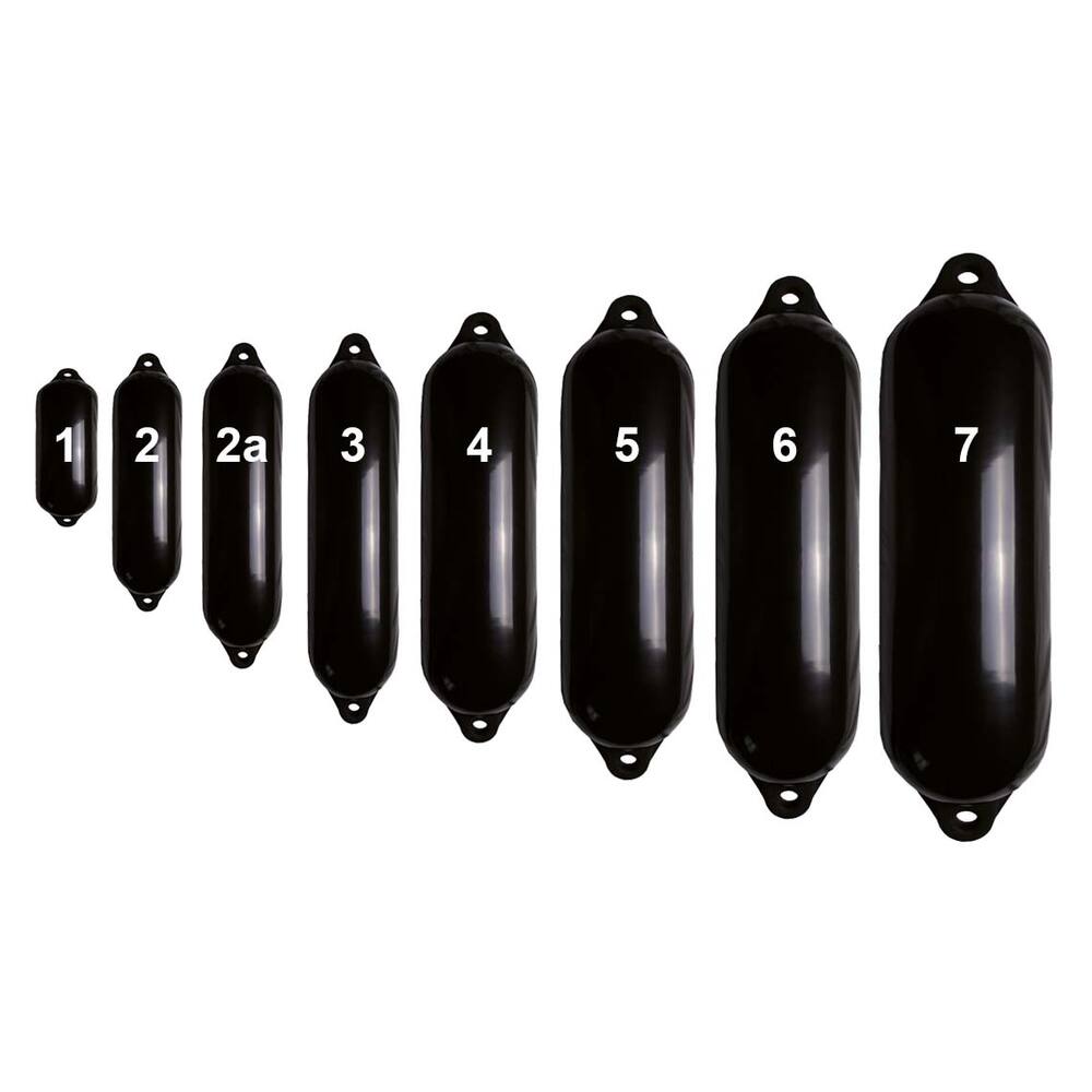 FENDER ZWART 2  12X42 CM