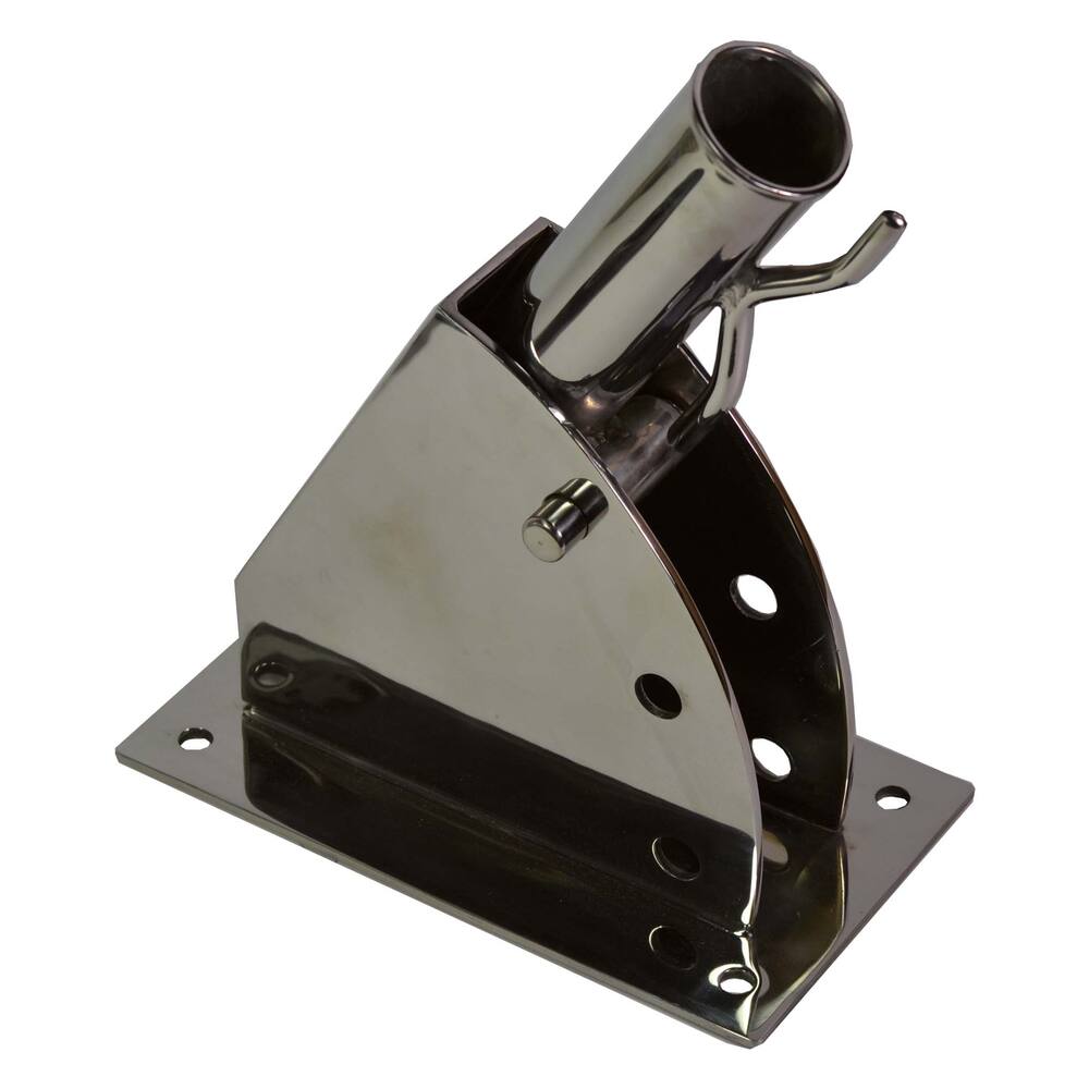 VLAGGENSTOKHOUDER KLAPBAAR RVS 316 45MM