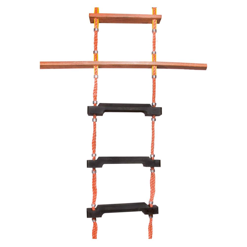 PILOT LADDER 27 FLAT STEPS WITH SPREADERS, LOWER STEPS MADE OUT OF RUBBER  9M