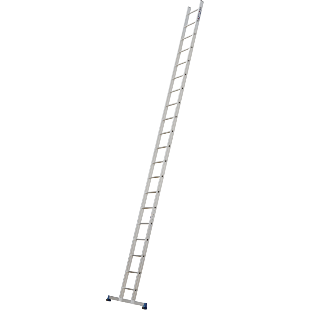 DUARIB SCHIFFSRAUMLEITER 24 QUADRATISCHE SPROSSEN + STABILISATORSTANGE 6,90M (FUSS BLAU / SCHWARZ)