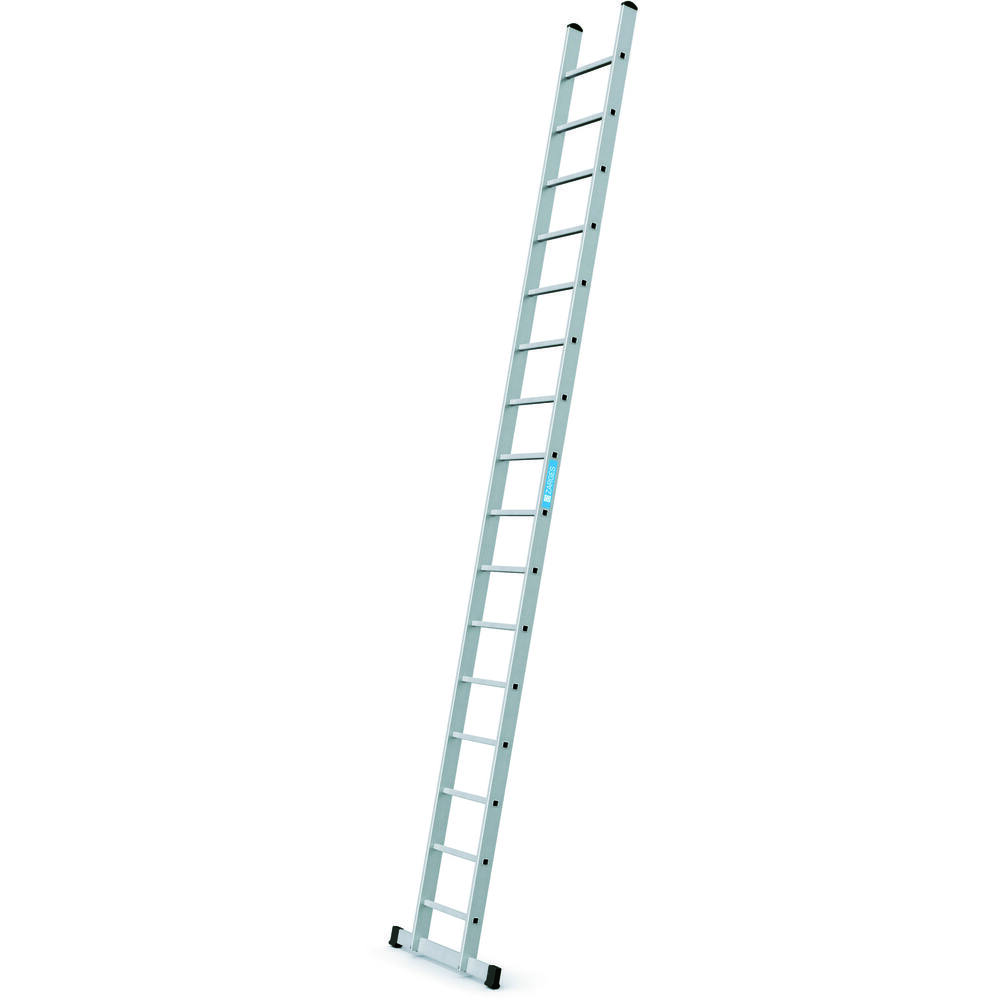 ZARGES SCHIFFSRAUMLEITER 16 QUADRATISCHE SPROSSEN + STABILISATORSTANGE 4,73M (FUSS SCHWARZ)