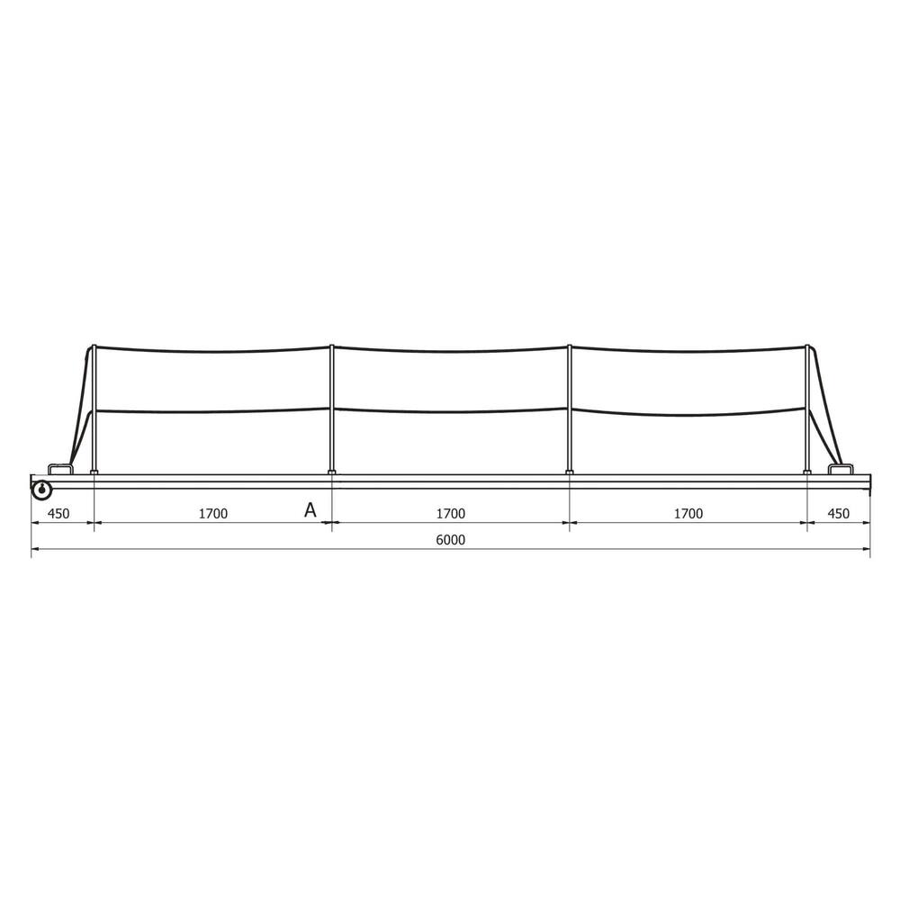 ALUMINIUM LOOPPLANK 2M    NEN 526
