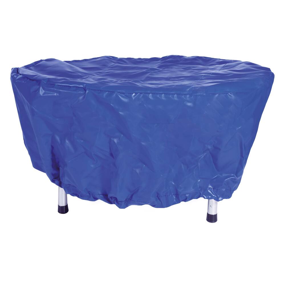 TROSSENBAKHOES, ROND 150CM BLAUW