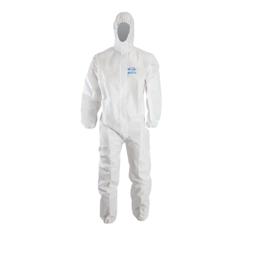 BESCHERMOVERALL ADN CHEMDEFEND 110/001, WIT 2XL