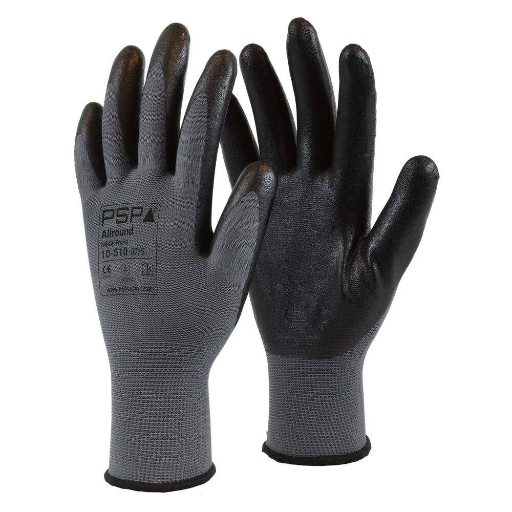 HANDSCHUH  PSP 10-510 ALLROUND NITRIL SCHWARZ, 10/XL