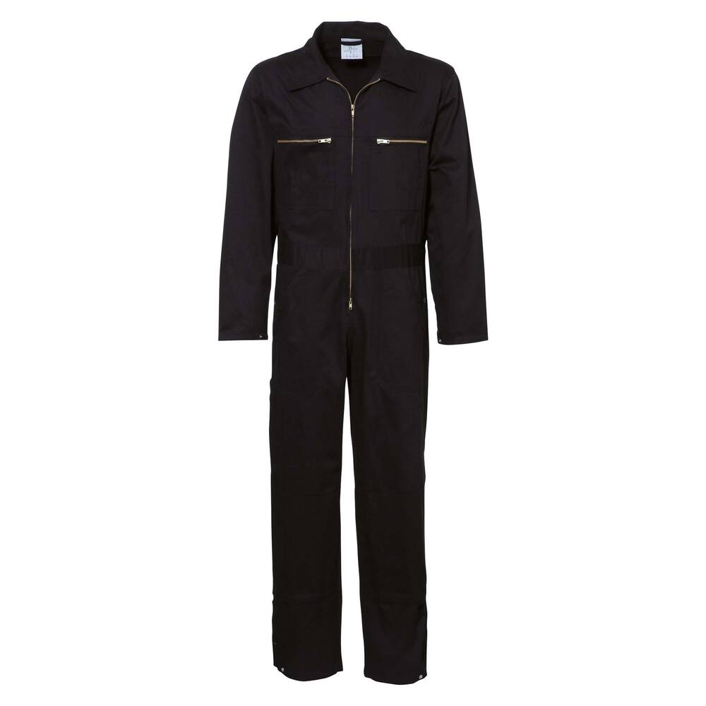 OVERALL MIT REISSVERSCHLUSS SCHWARZ        48