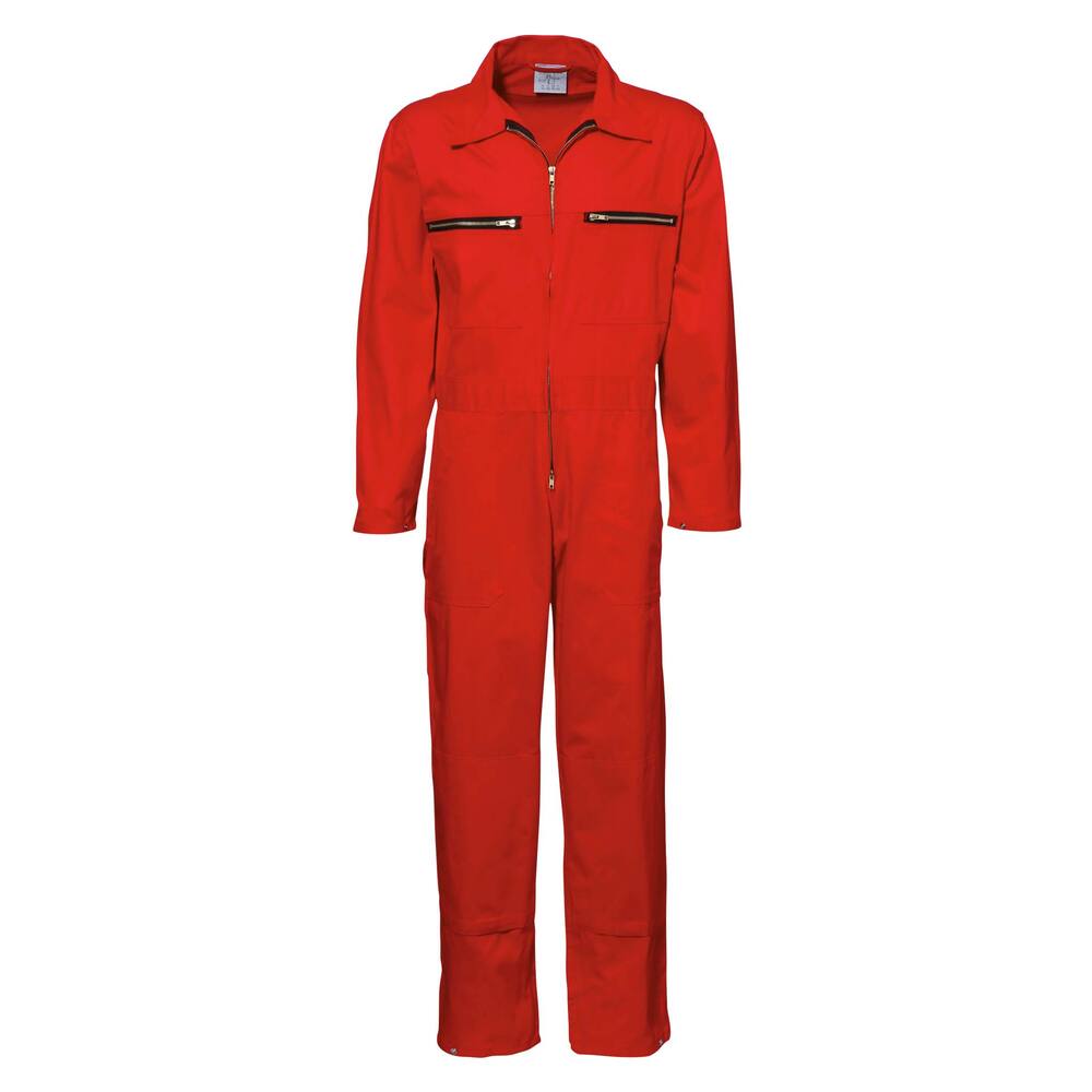 COMBINAISON ZIPPEE ROUGE         64