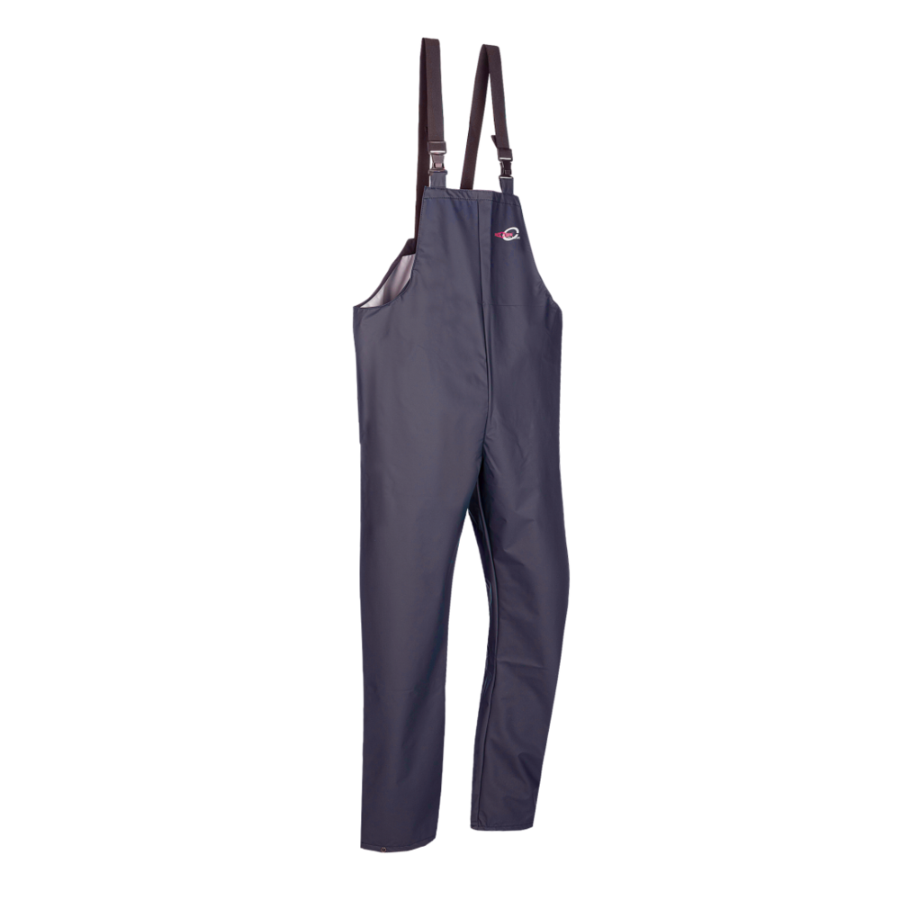 RAINPROOF TROUSERS (DUNGAREES) BANDUNG STRETCH NAVY BLUE - 2XL