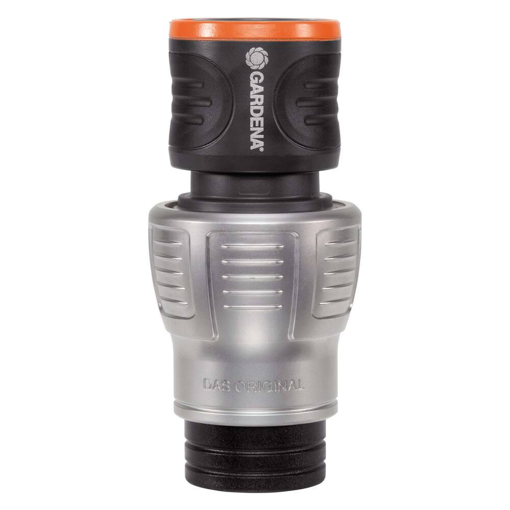GARDENA HOSE CONNECTOR WITH WATERSTOP PREMIUM 19MM