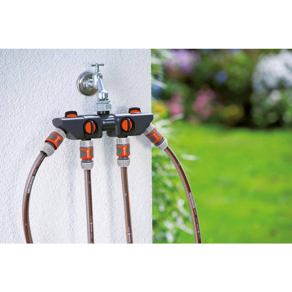 GARDENA WATER DISTRIBUTOR 4-CONNECTIONS