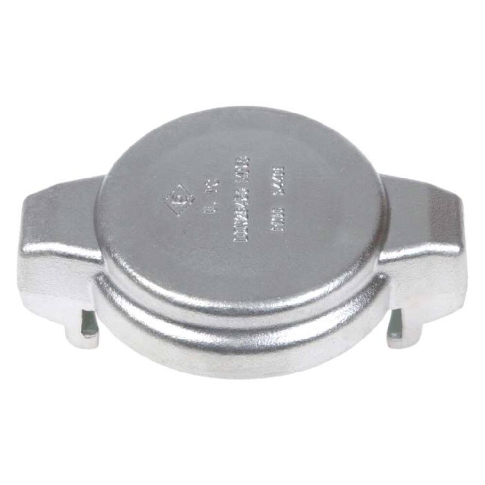 BUNKER CAP (F), MB100 , 316 STAINLESS STEEL, DIN EN 14420-6