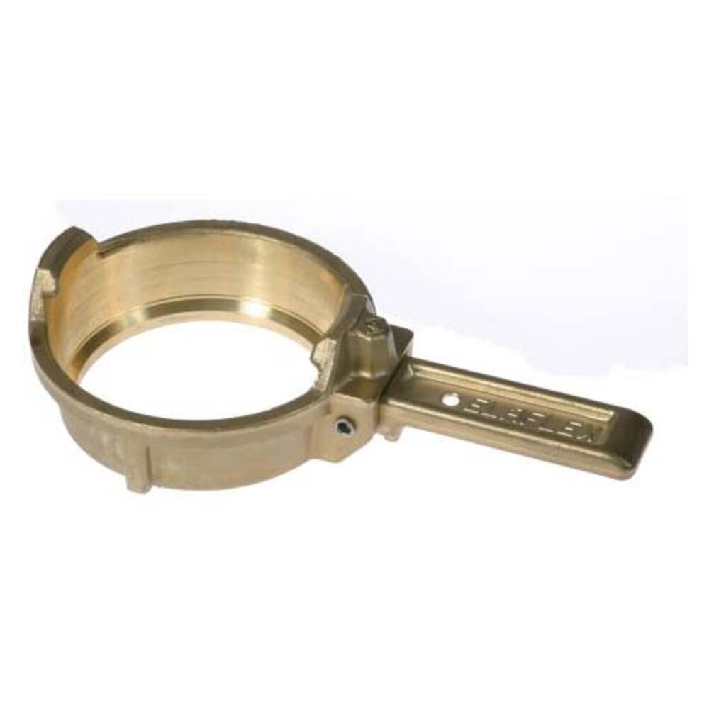 RACCORD DE SOUTE (F), TWM80, BAGUE EXTERNE + LEVIER 3", LAITON