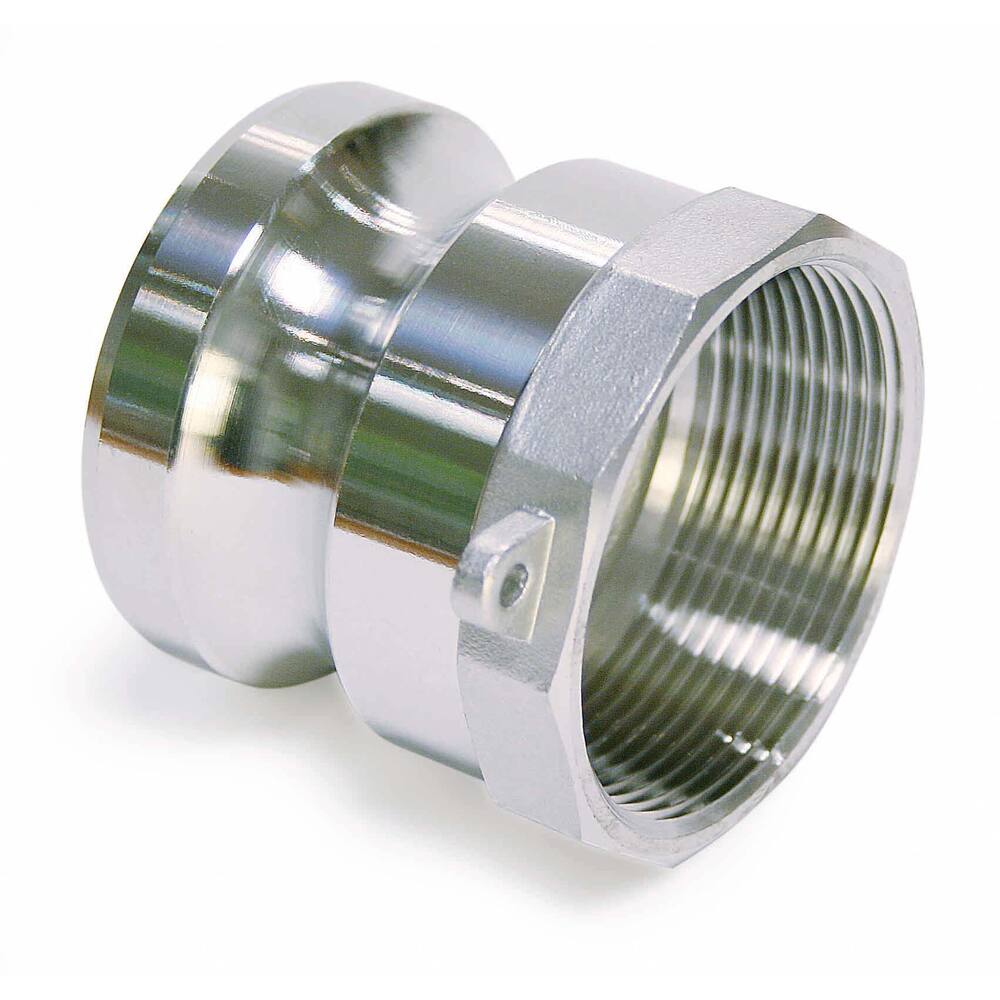 KAMLOK MALE PART A, STAINLESS STEEL, 2.1/2" INTERNAL THREAD