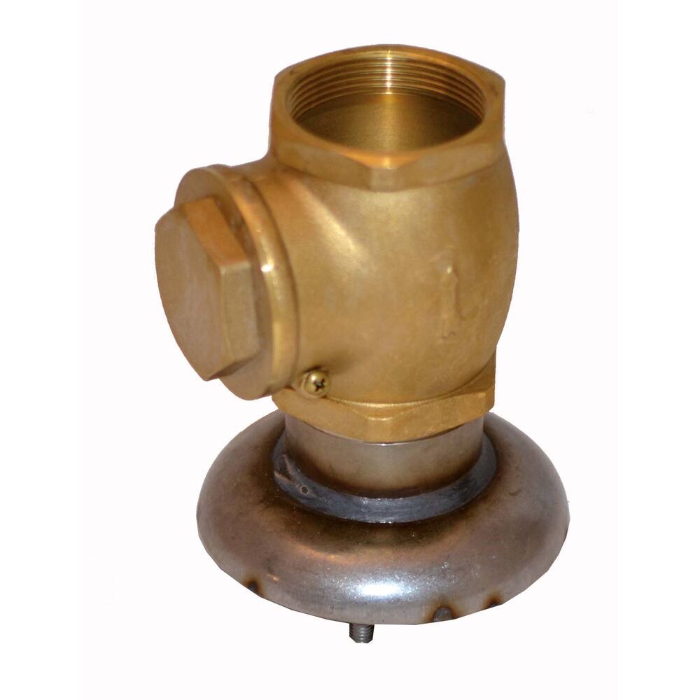 VALVE MARINE AVEC CHANRIÈRE 2" FILETAGE INTÉRIEUR