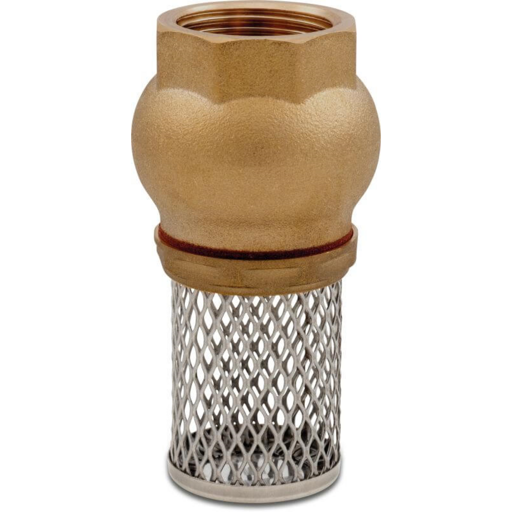 +CLAPET DE PIED AU LAITON SANS RESSORT 3" FILETAGE INTÉRIEUR
