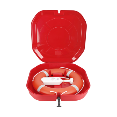 REDDINGSBOEIKAST UNIVERSEEL GFE RED STAR (RODE DEKSEL) MET STICKERS