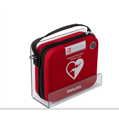 PHILIPS AED WANDBEUGEL PERSPEX (MODEL MET OPEN ZIJKANTEN)