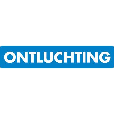 STICKER, ONTLUCHTING